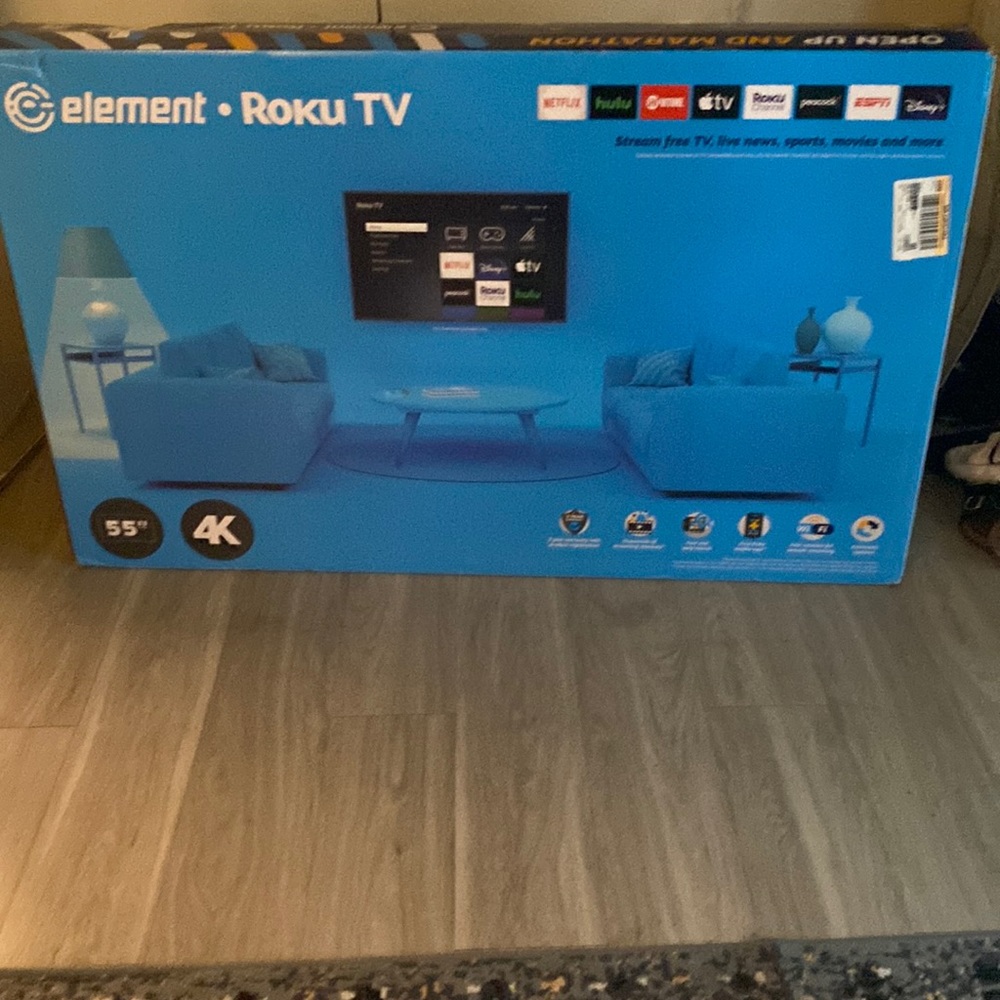 55” Element Roku Tv